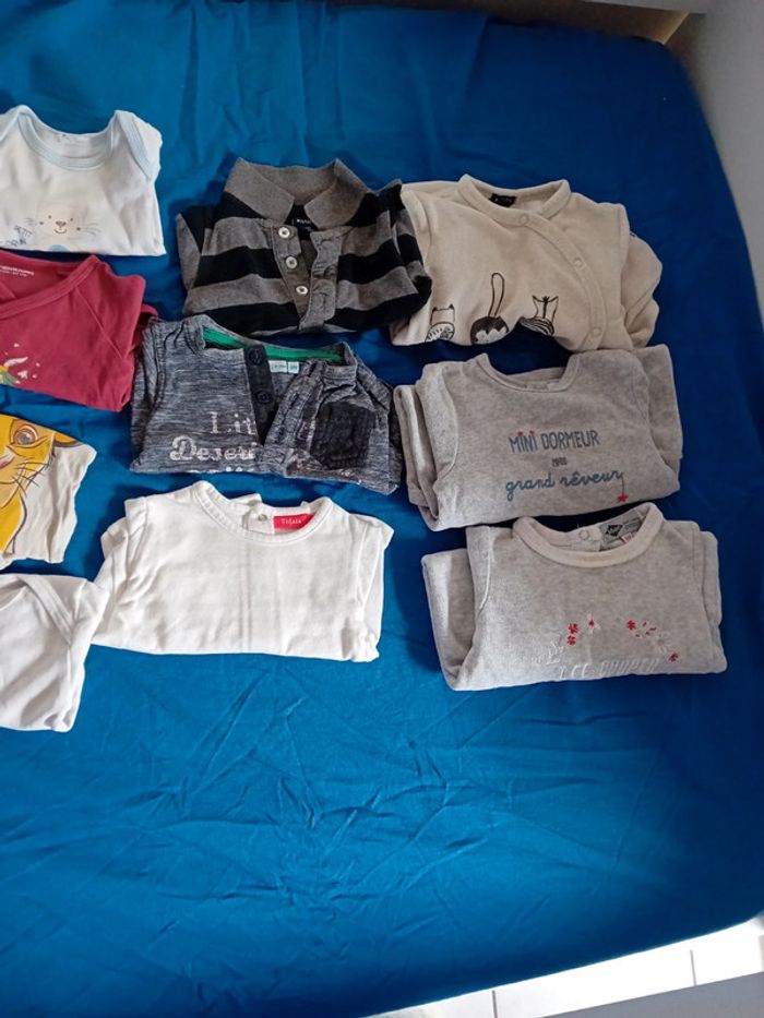 Lot bodie / pyjama /garçon 6 mois - photo numéro 7