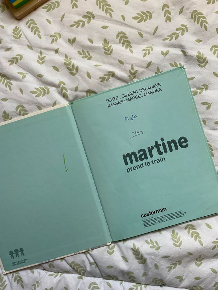 livre Martine prend le train casterman - photo numéro 5