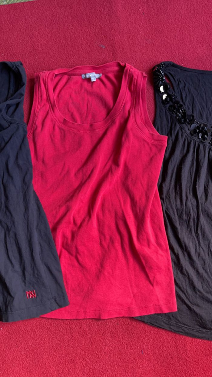 Lot t-shirt sans manches taille M/L - photo numéro 3