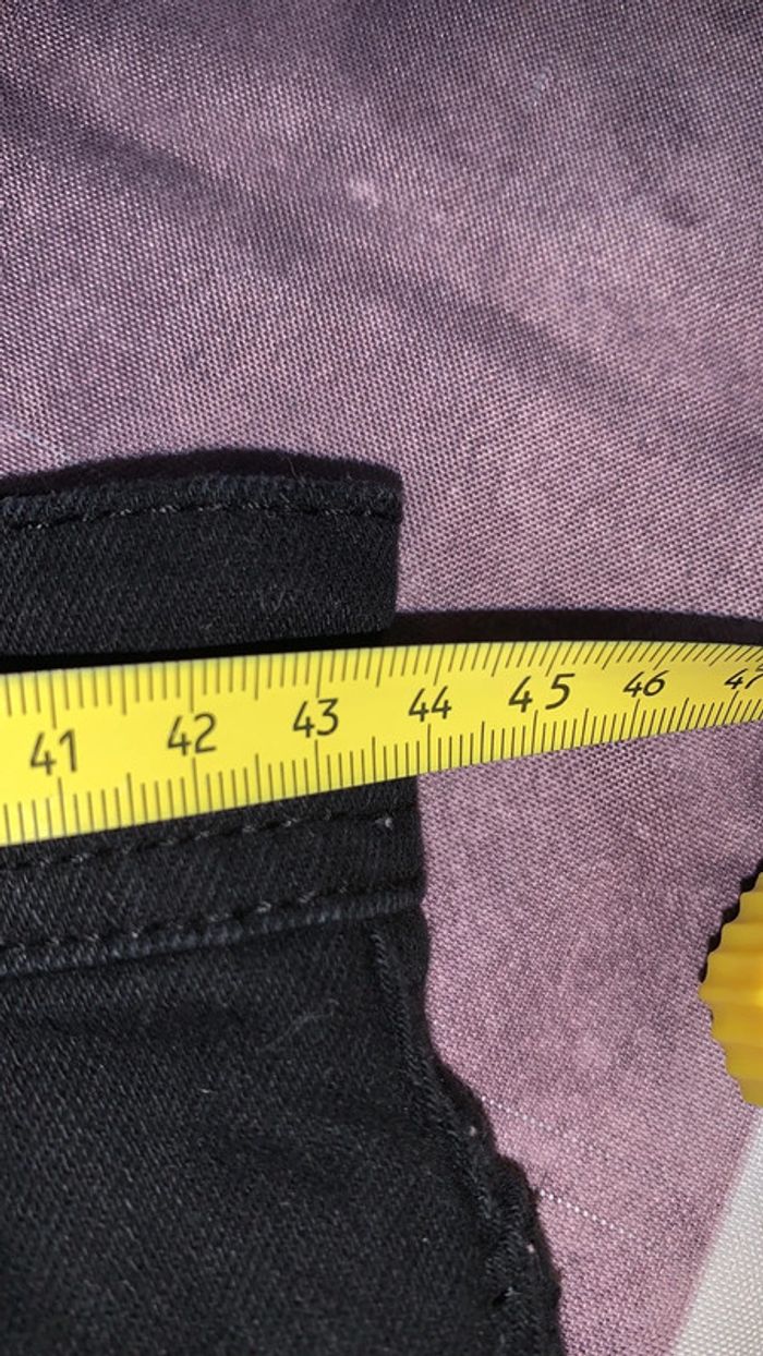Jean noir slim taille w34/L34 = 44 - photo numéro 5