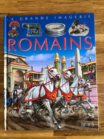 Livre la grande imagerie collection Fleurus les Romains