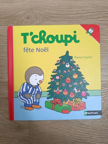 Livre T'choupi fête Noël