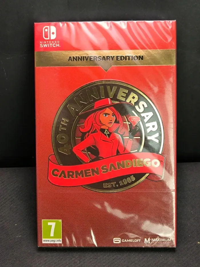 Carmen sandiego 40 th anniversary édition