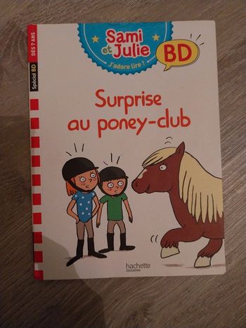 Sami et julie BD surprise au poney club