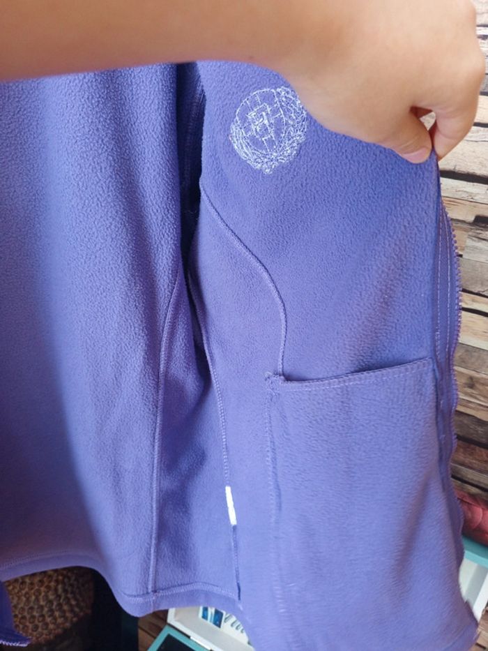 Veste polaire chaud violet - photo numéro 9