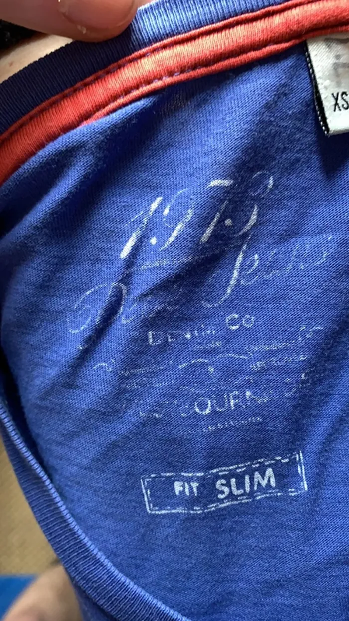 Teeshirt Pepe Jeans bleu - photo numéro 3