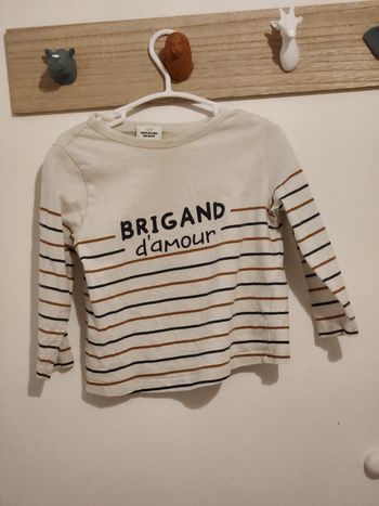 Tee shirt manche longue tape a l’oeil 18 mois