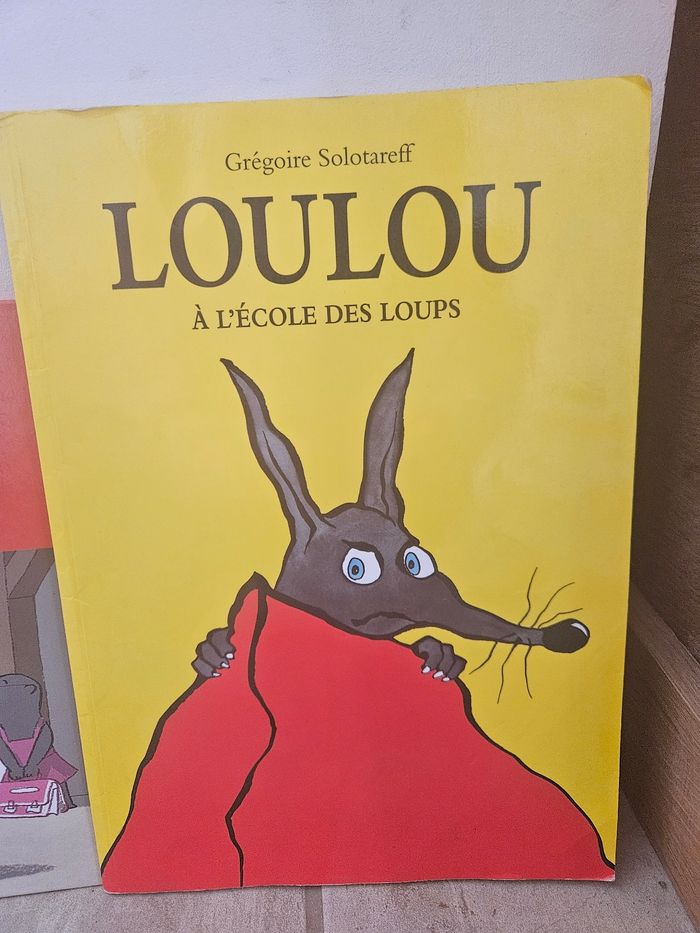 Livre Petit loup à l'école+ loulou - photo numéro 3