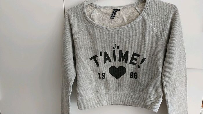 Sweat court je t'aime 1986 36/38 - photo numéro 2