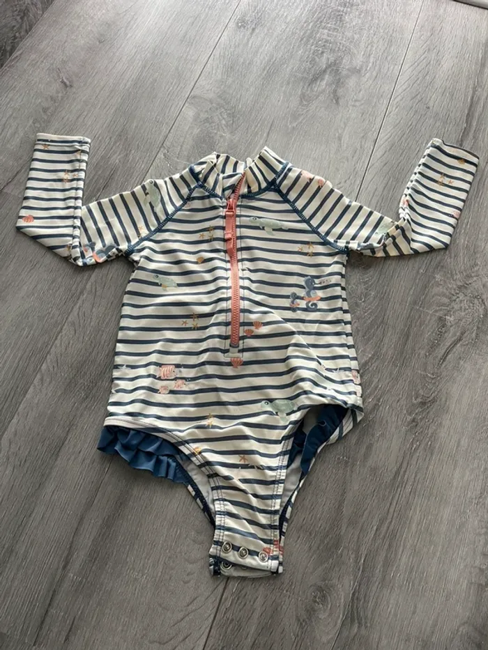 Maillot de bain bébé anti uv 36 mois fille