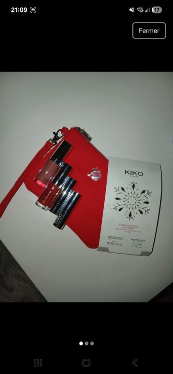 Coffret maquillage kiko