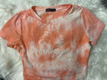 Crop top corail