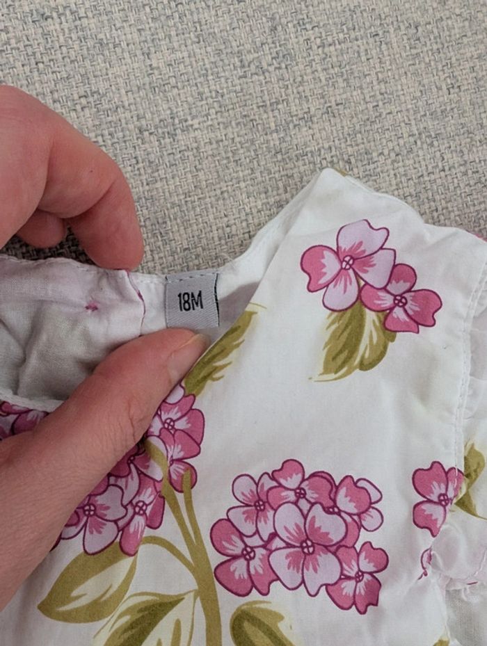 Robe fleurie 18mois - photo numéro 3