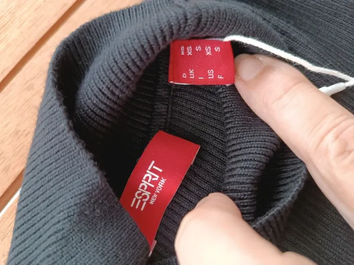 Ensemble jeans sous pull noir femme esprit xs et s - photo numéro 7