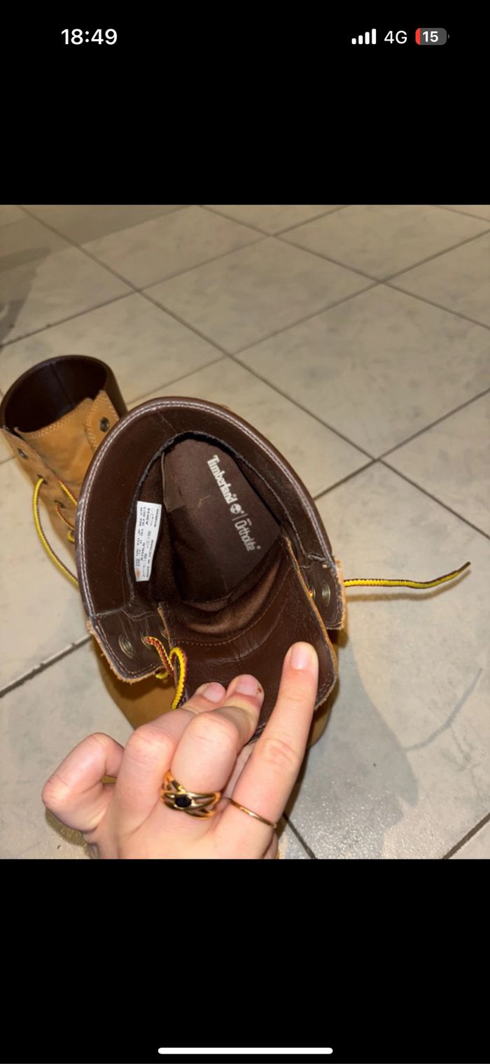 Bottines à talon timberland - photo numéro 5