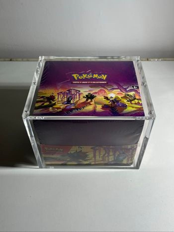 Protection acrylique pour display de 10 x mini tins Pokémon