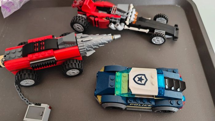 Lot de voitures lego