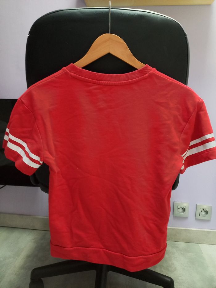 Sweat-shirt rouge - photo numéro 2