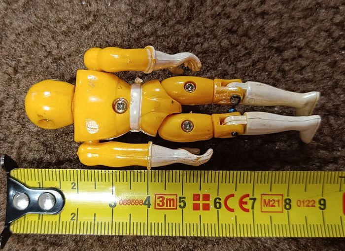 figurine power ranger jaune - photo numéro 2