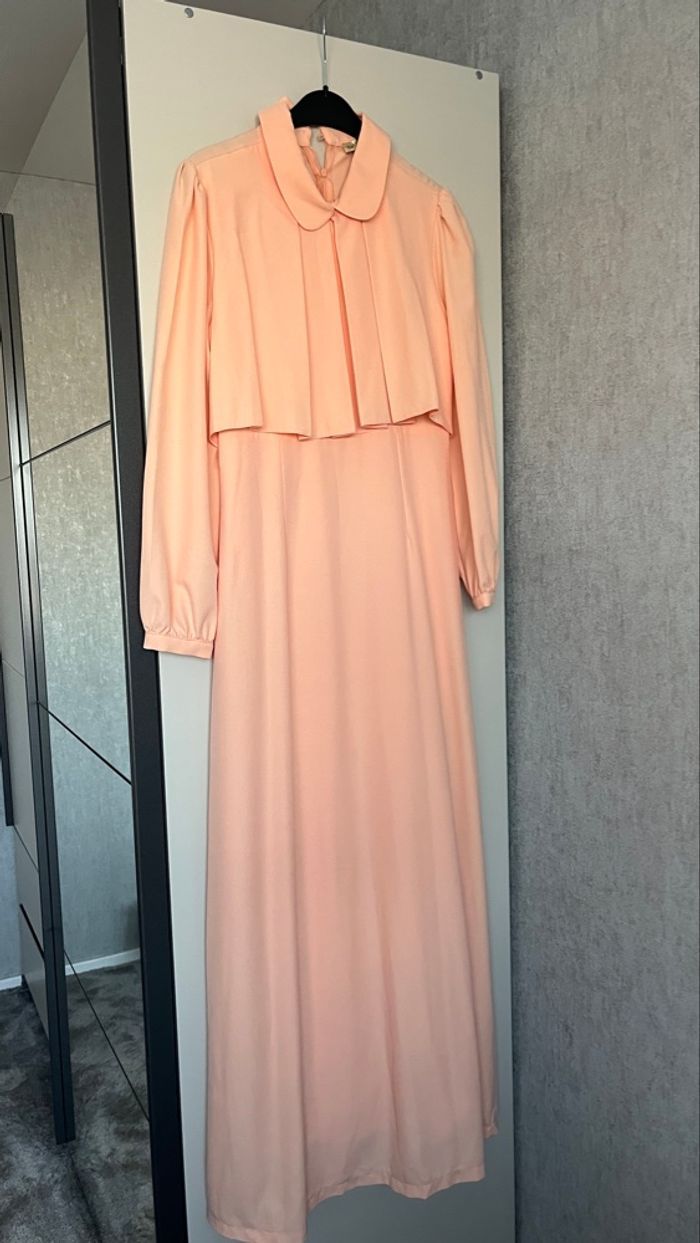 Robe femme longues rose taille 40 - photo numéro 2