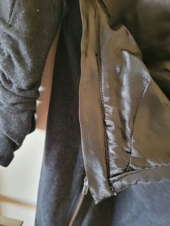 Robe chaude gris anthracite DNNY T4 - photo numéro 4