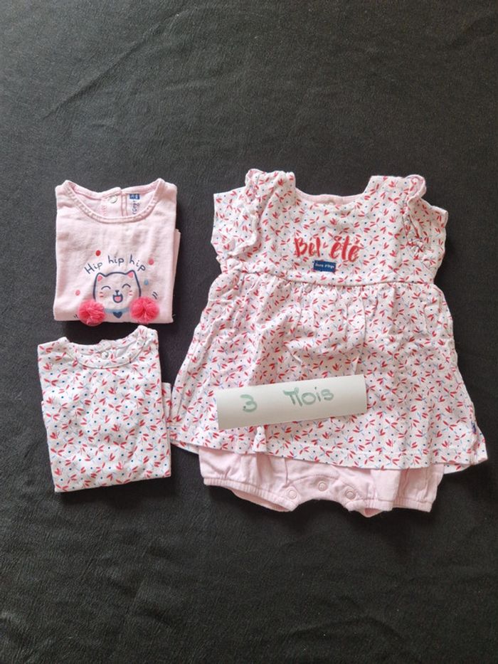Lot de 3 pièces