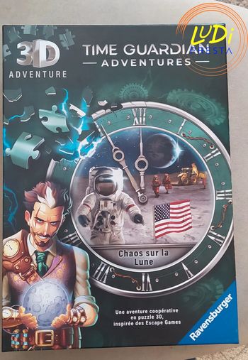 Puzzle 3D - Time Guardian Adventures: Chaos sur la Lune - sous emballage