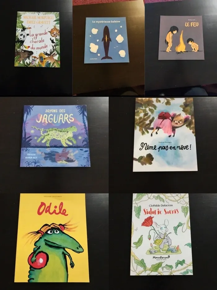 Lots 7 livres l'école des loisirs à la maison