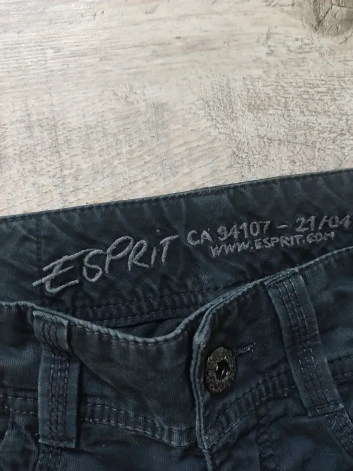 Jeans skinny stretch noir avec poches taille 36 Esprit - photo numéro 7