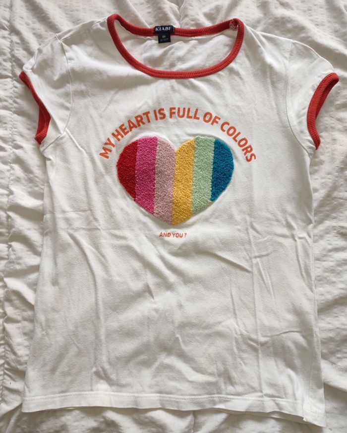 Tee-shirt fille 8 ans / Kiabi