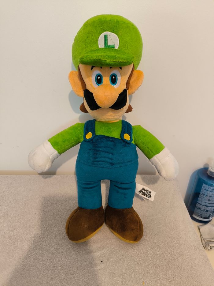 Peluche Luigi 50 cm - photo numéro 4