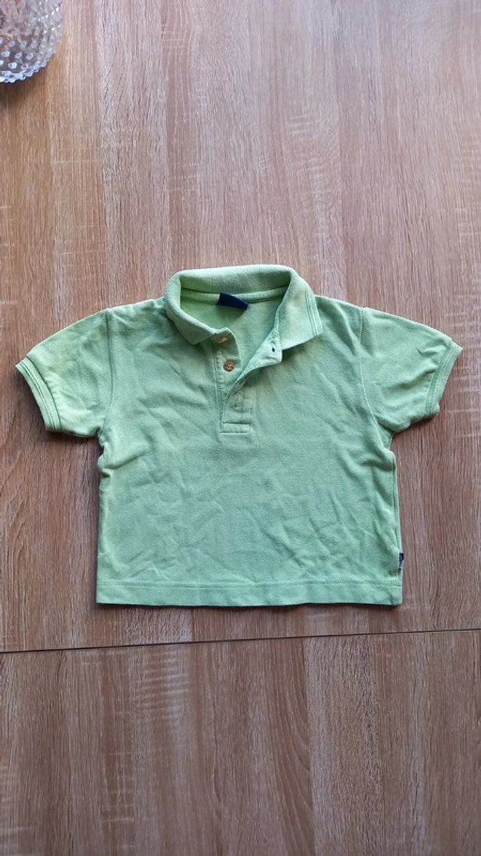 Lot de 5 pulls +1 t-shirt col polo 18 mois - photo numéro 17