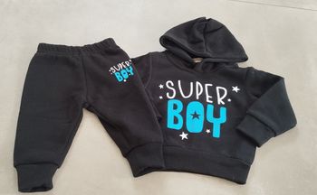 Ensemble jogging garçon 6 mois barbouillage