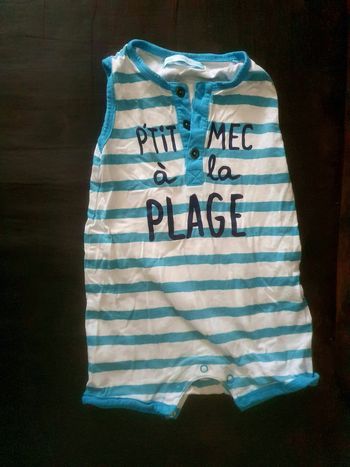 Barboteuse Garçon Gémo 18 mois