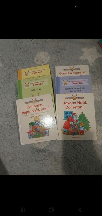 Lot de.livres corentin