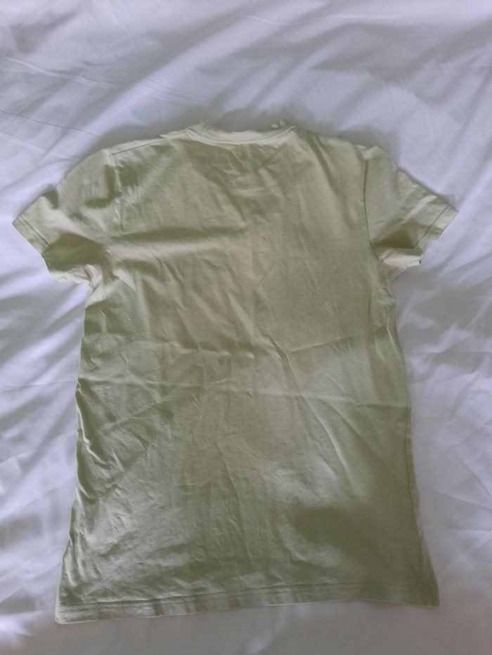 Tee-shirt homme Hollister Co. vert clair col rond - Taille S - photo numéro 2