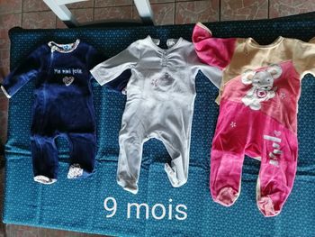 Pyjamas fille 9 mois