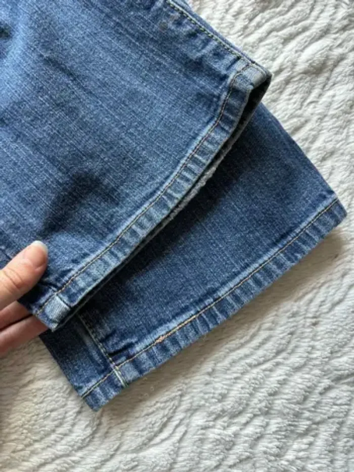 Jean Levi’s 550 Relaxed Bootcut femme bleu 2000s y2k Rare Collector taille 38/40 M/L us taille basse - photo numéro 5