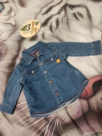 Veste d'été jean garçon 3 mois