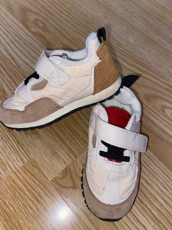Chaussures color block Camel/beige/marron Zara