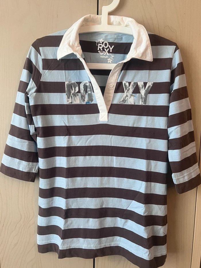 Polo Roxy manches 3/4 taille M - photo numéro 2