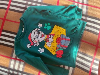 Sweat noël pat patrouille 5 ans