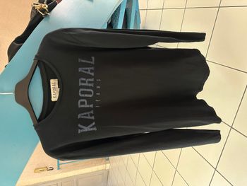 Tee shirt manche longue noir taille 16 ans Kaporal comme NEUF