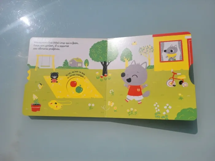 Livre animé Bébé Loup 🐥 Qui mange quoi ? 🫏 - photo numéro 7