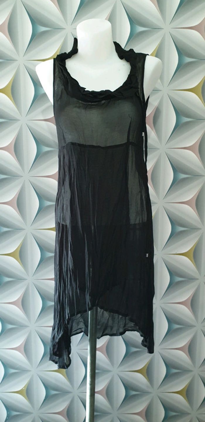 Robe ou sur robe transparente