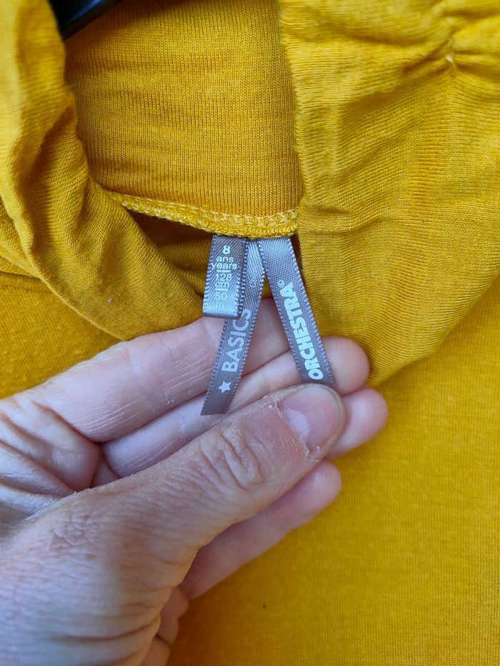 Sous pull moutarde Orchestra taille 8 ans - photo numéro 3