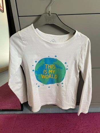 T-shirt fille manches longues