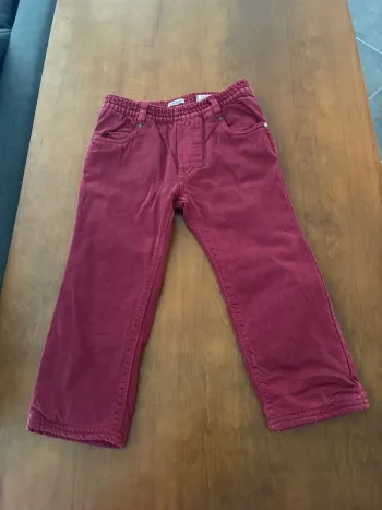 Jeans ikks bordeaux 3 ans