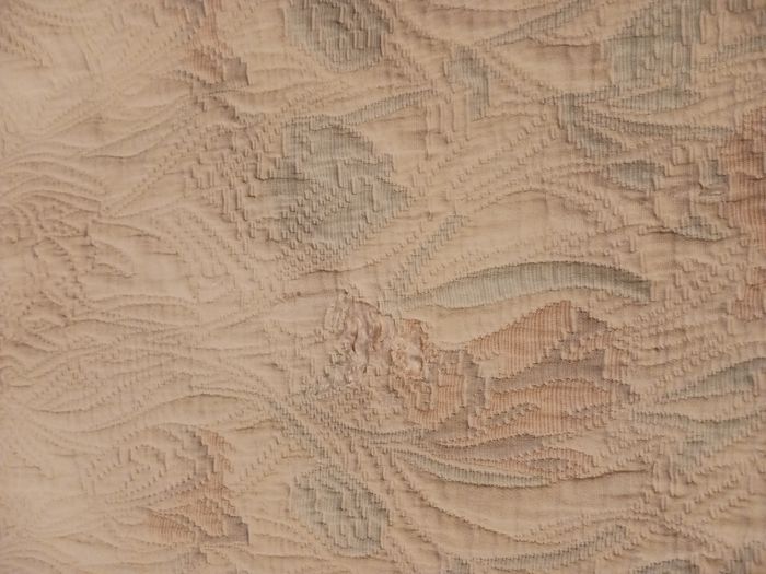 Dessus de lit ou de canapé ou autre 160 X 220 cm matelassé imprimé pastel - photo numéro 3