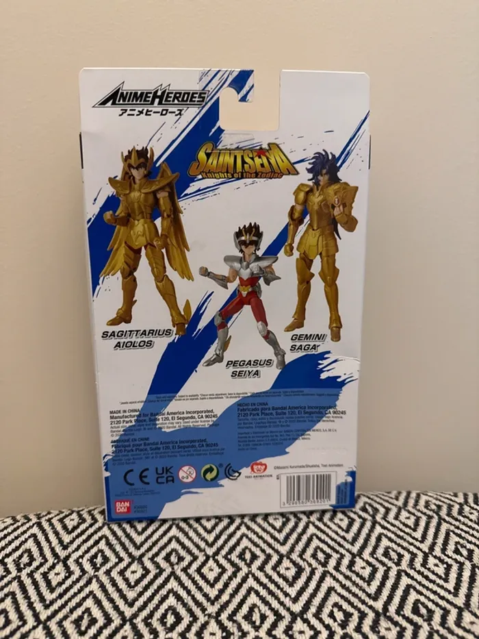 Bandai -Anime Heroes - Saint Seiya : Figurine Pegasus Seiya - 4 ans et + - photo numéro 2
